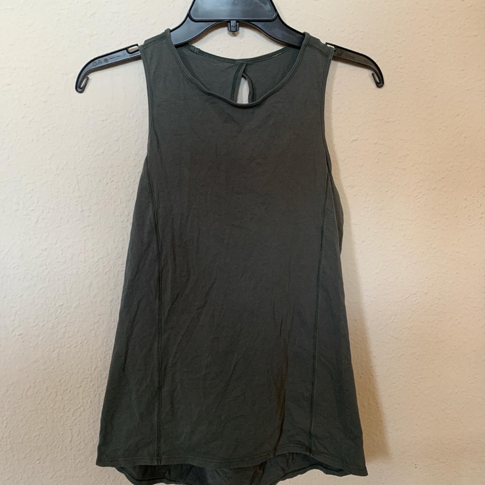 Green Lululemon Tank Top